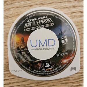 Star Wars Battlefront Renegade Squadron GH Sony PSP Game UNTESTED